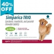 Simparica-Trio-Green-for-Dogs-44-1-88-lbs-�-Triple-Protection-for-Fleas-Ticks-Heartworms
